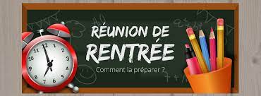 Réunion de rentrée